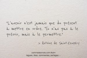 Citations De Antoine De Saint Exupery Comme Des Mots