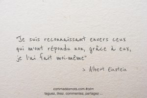 Citations De Albert Einstein Comme Des Mots