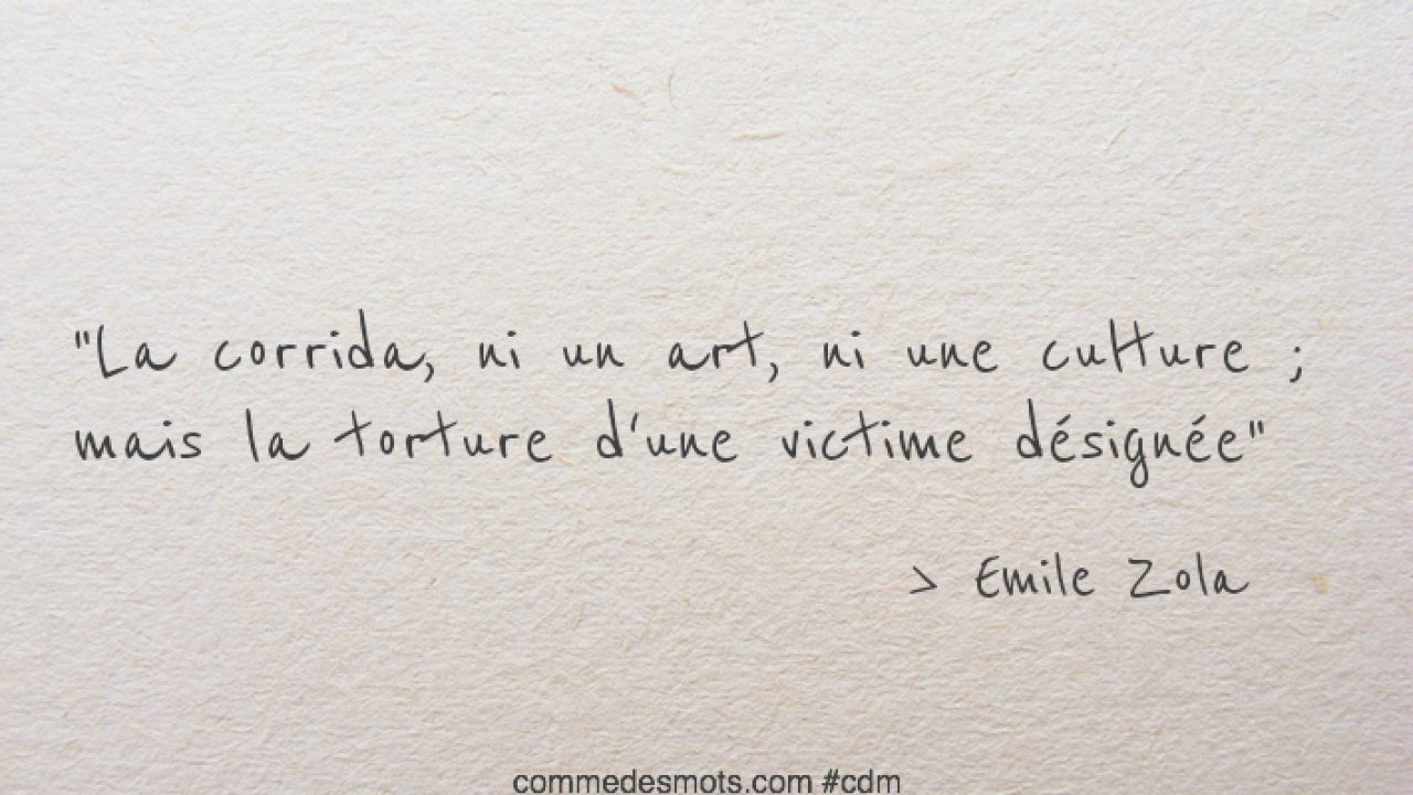 La Corrida Ni Un Art Ni Une Culture Respect Comme Des Mots