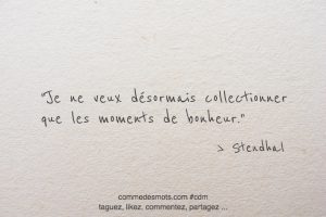 Citations De Stendhal Comme Des Mots