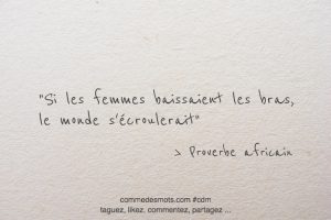 Si Les Femmes ... - Comme Des Mots