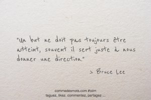 Citations De Bruce Lee Comme Des Mots